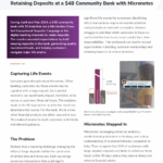 Micronotes Cross Sell – Exceptional Deposits Case Study 2